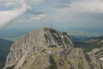 Anflug auf den Wendelstein