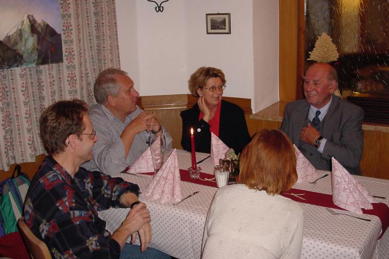 Einer unserer Gste war unser Prfer Hr. Pappenberger (2. v.l.) mit Ehefrau